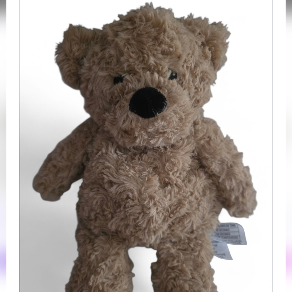 Warmies Brown Weighted Teddy Bear Plush Like New